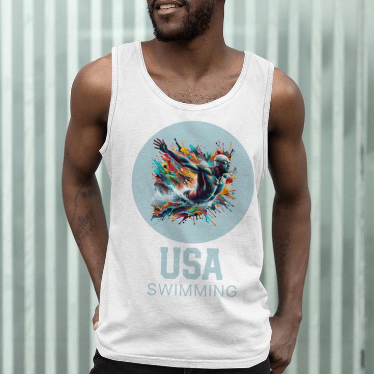 SWIMMING SPORT COMPETITIVE SWIM Men Tank Top SWIMMING SPORT COMPETITIVE SWIM Men Tank Top