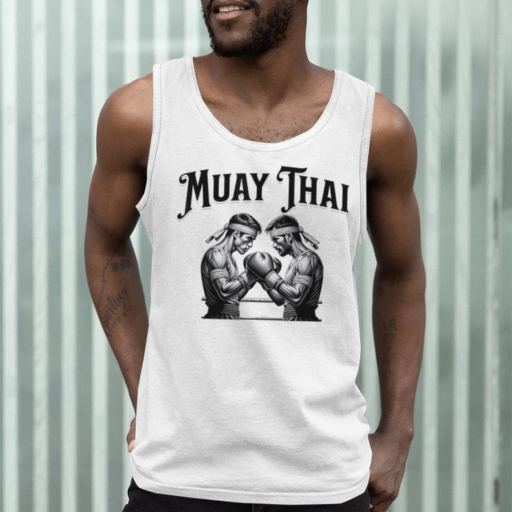 Thai Boxing Muay Thai Boxer Men Tank Top Thai Boxing Muay Thai Boxer Men Tank Top
