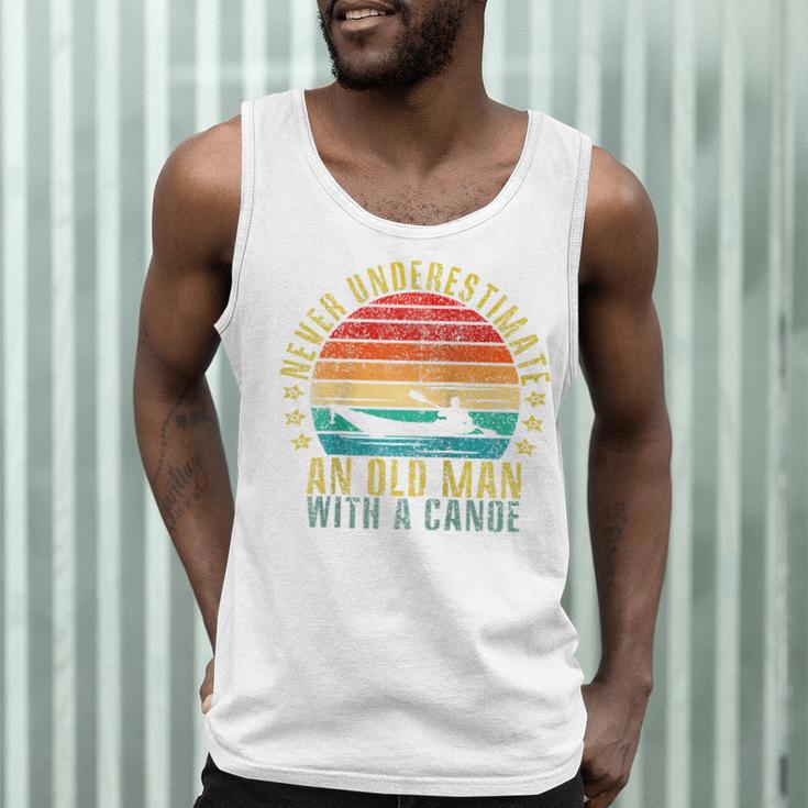 Never Underestimate An Old Man With a Canoe Retro Raglan Baseball Tee Men Tank Top Never Underestimate An Old Man With a Canoe Retro Raglan Baseball Tee Men Tank Top