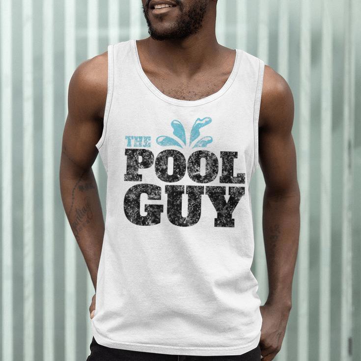 Vintage The Pool Guy Swimming For Him T-Shirt Men Tank Top