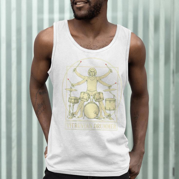 Vitruvian Drummer Drum Kit Music Lover Musician Men Raglan Baseball Tee Men Tank Top Vitruvian Drummer Drum Kit Music Lover Musician Men Raglan Baseball Tee Men Tank Top