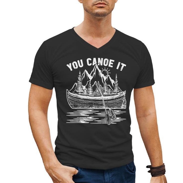 Canoeing Canoe Men's V-Neck T-Shirt