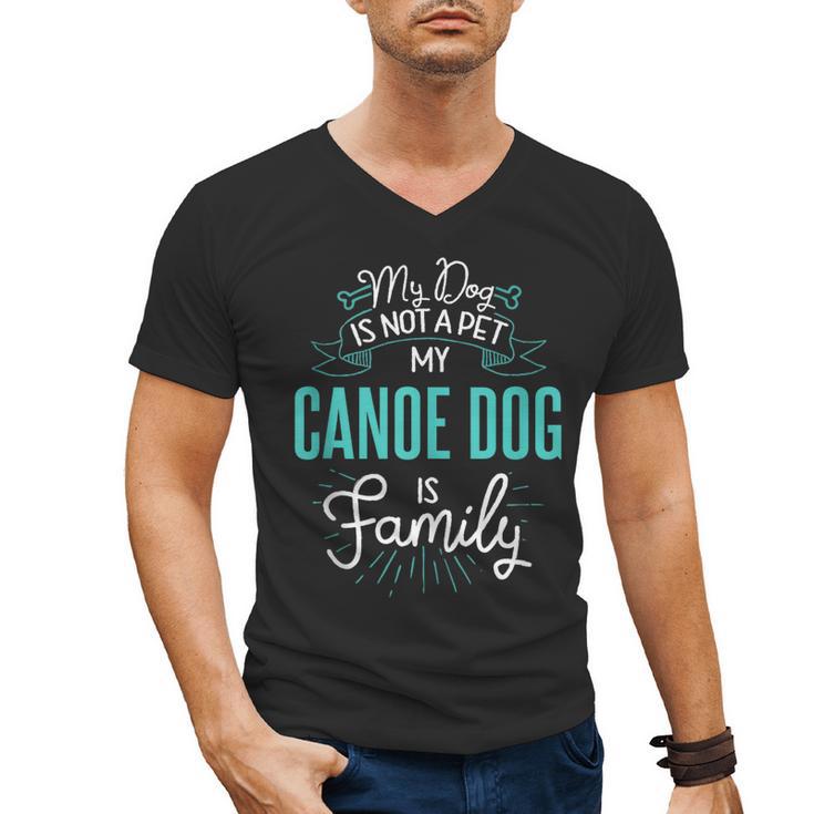 Cute Canoe Dog Shirt Family Dog For Women Men Sleeveless Men's V-Neck T-Shirt