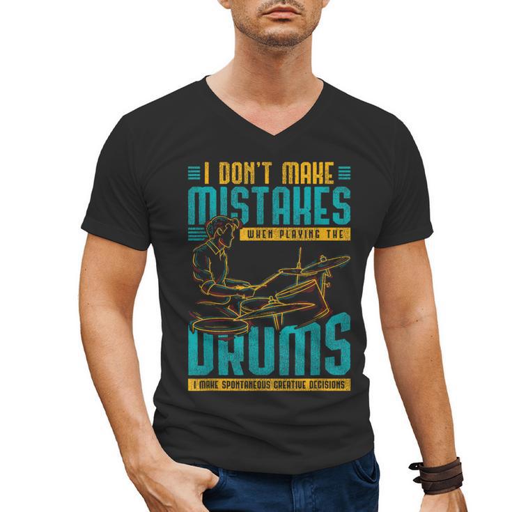 Drummer Drummer Drum Kit Men's V-Neck T-Shirt