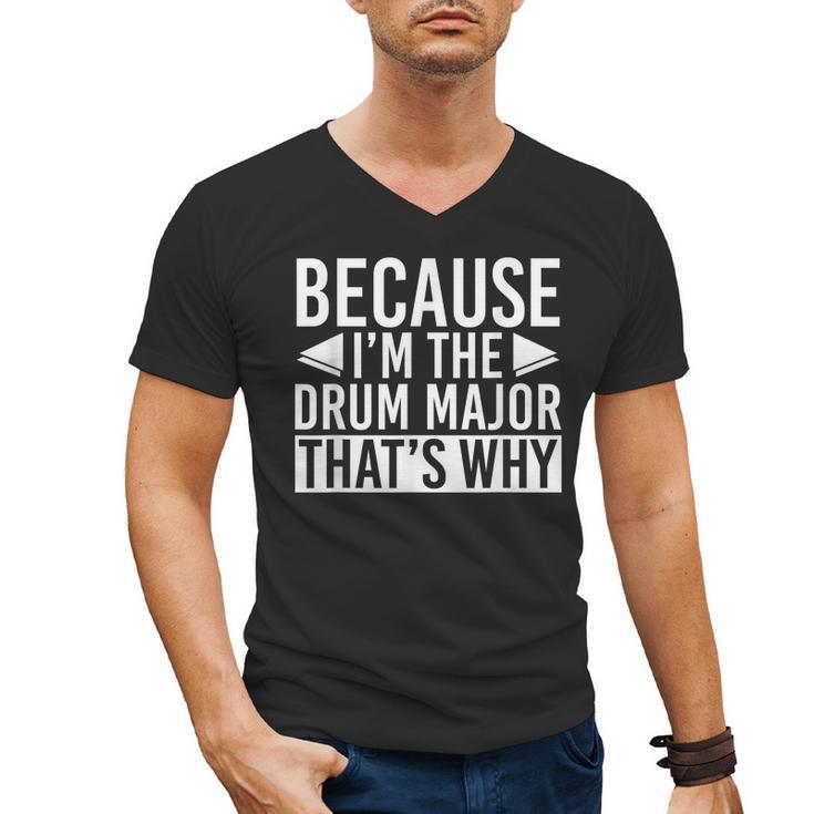 Major Musician Drum Kit Men's V-Neck T-Shirt