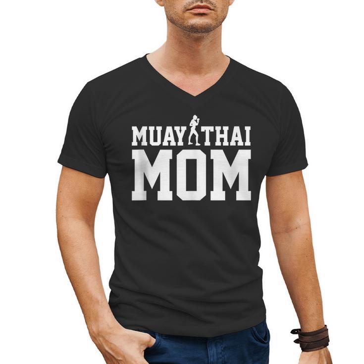 Muay Thai Mom Muay Thai Men's V-Neck T-Shirt