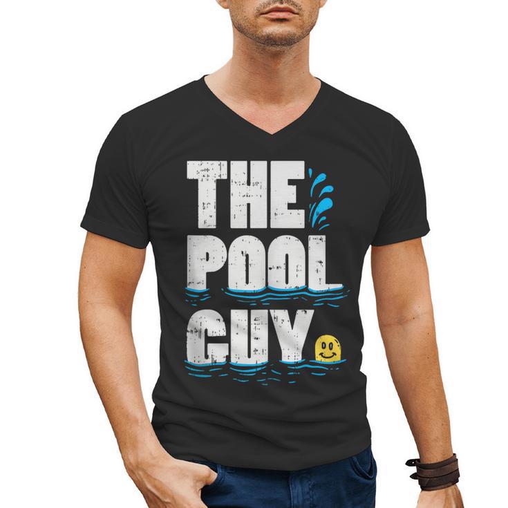 Summer Pool Guy Swimming Pool Boy Men's V-Neck T-Shirt