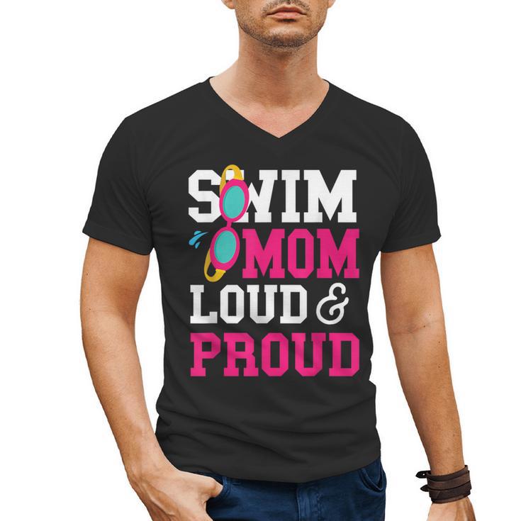 Swimming Swimmer Swim Mom Men's V-Neck T-Shirt