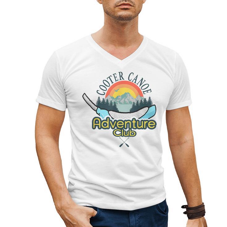 Cooter Canoe Purewick Nursing ICU ED ER Med Surg Nurse Men's V-Neck T-Shirt