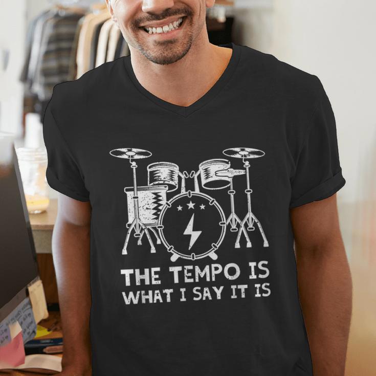 Best Drum For Men Women Drummer Drum Kit Drumming Men's V-Neck T-Shirt Best Drum For Men Women Drummer Drum Kit Drumming Men's V-Neck T-Shirt