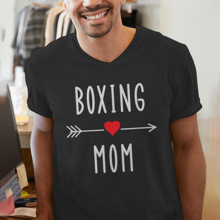 Boxing Mom Boxing MMA Muay Thai Mom Men's V-Neck T-Shirt