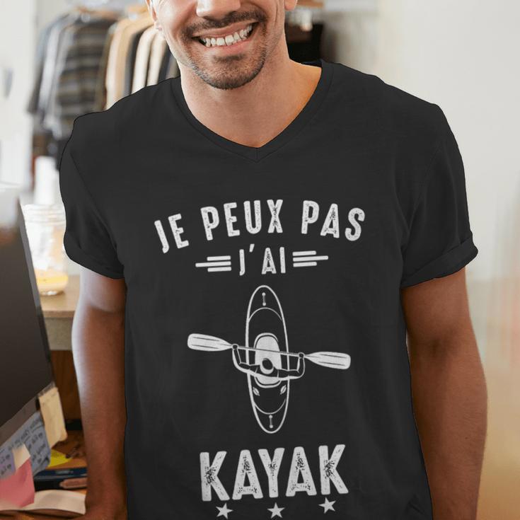 Kayak I Canoe Canoe Sleeveless Men's V-Neck T-Shirt