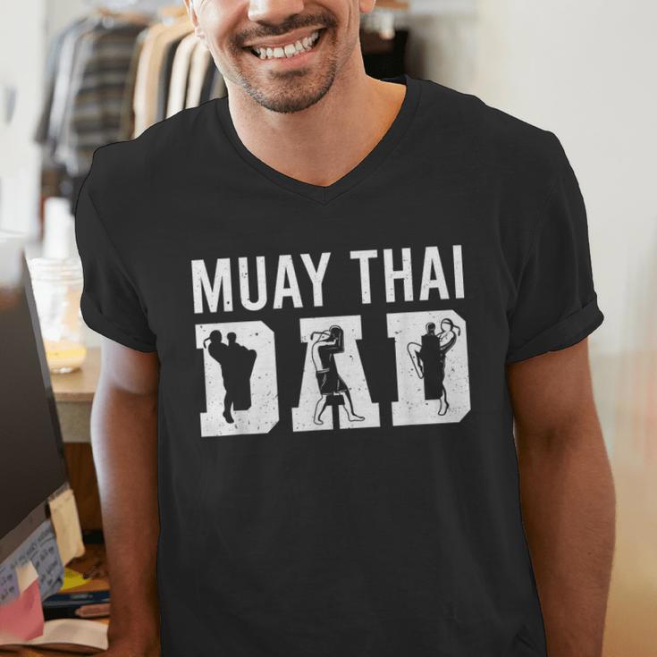 Muay Thai Martial Arts Combat Sport Sayings Men's V-Neck T-Shirt