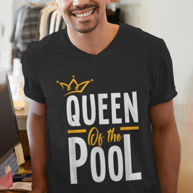 Queen Of The Pool Swimmers Swimming Swimmer Men's V-Neck T-Shirt