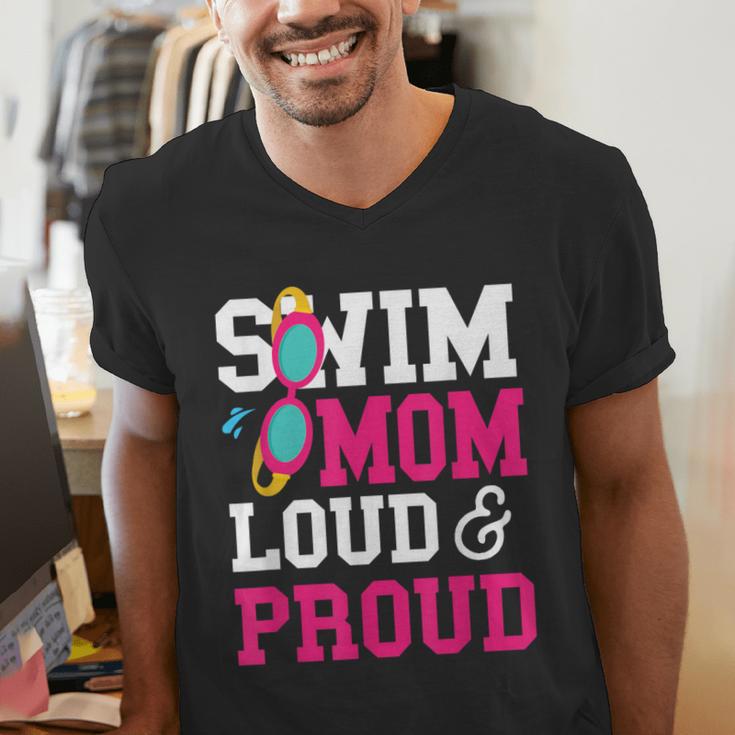 Swimming Swimmer Swim Mom Men's V-Neck T-Shirt