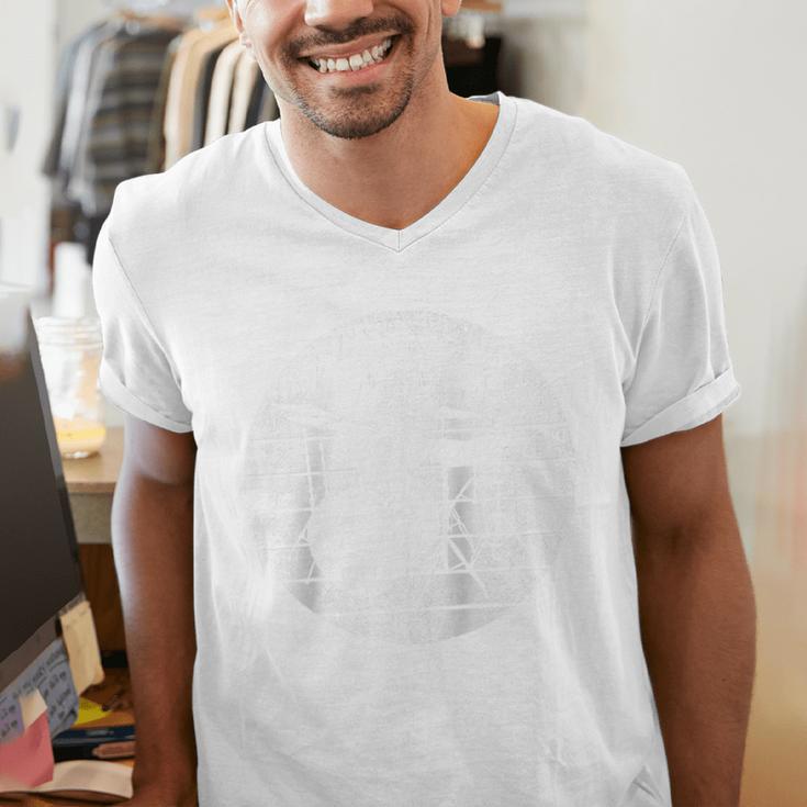 Drum Kit Rock Artist Raglan Baseball Tee Men's V-Neck T-Shirt Drum Kit Rock Artist Raglan Baseball Tee Men's V-Neck T-Shirt