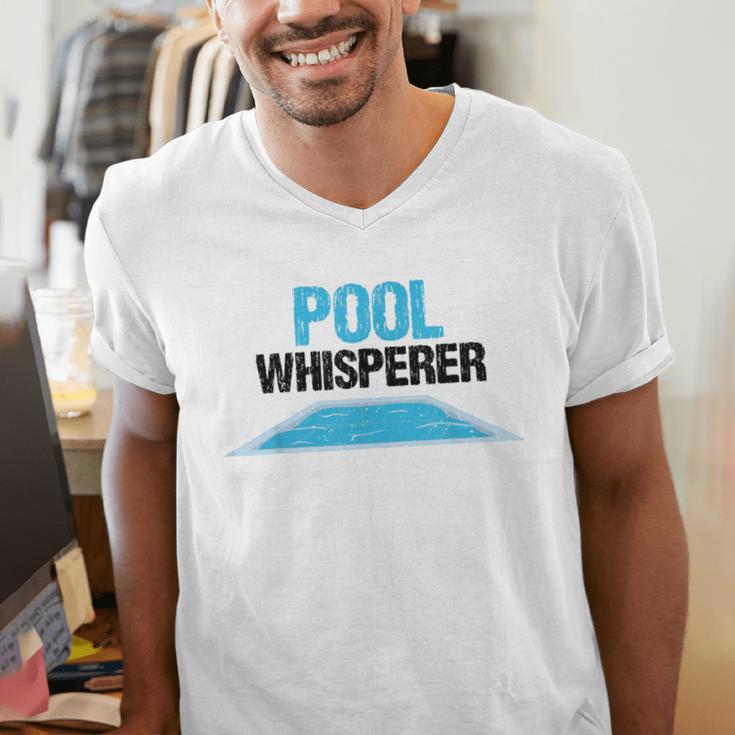 Pool Guy For Swimming Pool Boy And Pool Cleaner Men's V-Neck T-Shirt Pool Guy For Swimming Pool Boy And Pool Cleaner Men's V-Neck T-Shirt