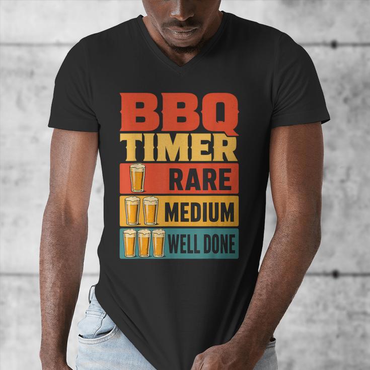 BBQ Dad Griller Weekend Barbecue Men's V-Neck T-Shirt