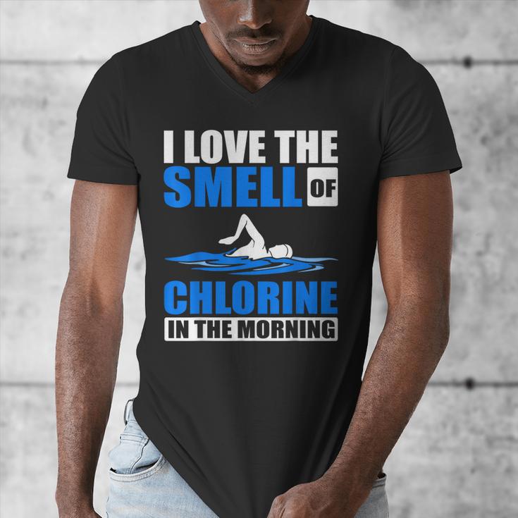Cool Swimming Art Men Women Swimmer Swim Lover Pool Chlorine Men's V-Neck T-Shirt Cool Swimming Art Men Women Swimmer Swim Lover Pool Chlorine Men's V-Neck T-Shirt