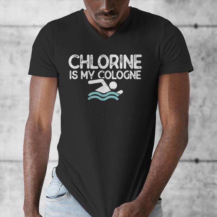 Men Swimming Saying Swimmer Men's V-Neck T-Shirt Men Swimming Saying Swimmer Men's V-Neck T-Shirt