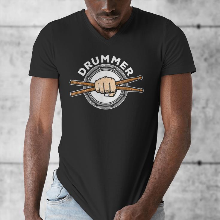 Percussion Drum Sticks Drummer Quote Drum Kit T-Shirt Men's V-Neck T-Shirt Percussion Drum Sticks Drummer Quote Drum Kit T-Shirt Men's V-Neck T-Shirt