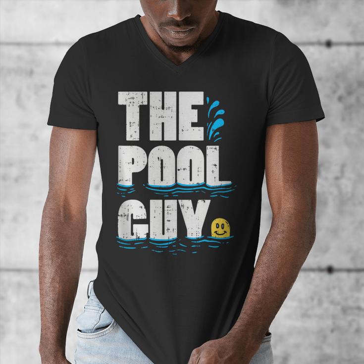 Summer Pool Guy Swimming Pool Boy Men's V-Neck T-Shirt Summer Pool Guy Swimming Pool Boy Men's V-Neck T-Shirt