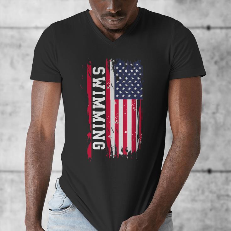 Swimming And Swimmers Men's V-Neck T-Shirt