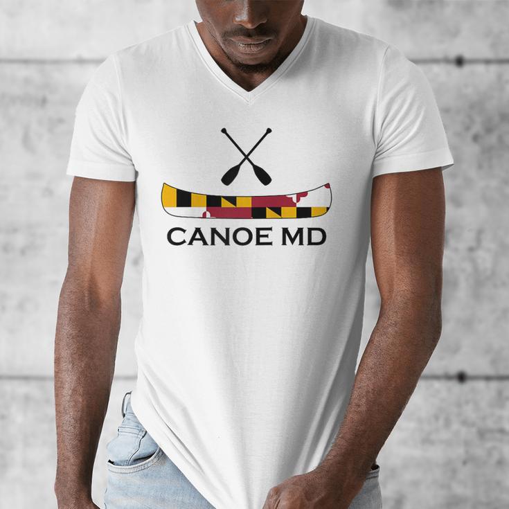Canoe Maryland Raglan Baseball Tee Men's V-Neck T-Shirt