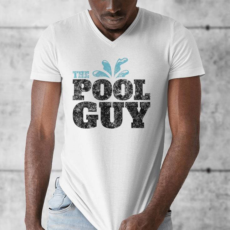 Vintage The Pool Guy Swimming For Him T-Shirt Men's V-Neck T-Shirt Vintage The Pool Guy Swimming For Him T-Shirt Men's V-Neck T-Shirt
