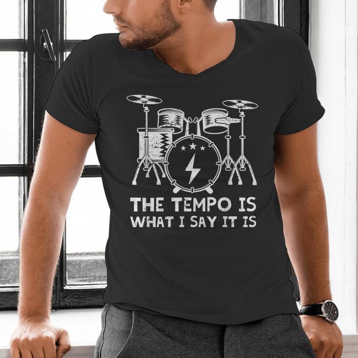 Best Drum For Men Women Drummer Drum Kit Drumming Men's V-Neck T-Shirt Best Drum For Men Women Drummer Drum Kit Drumming Men's V-Neck T-Shirt