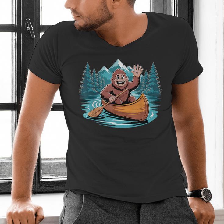Canoe Art For Men Women Canoeing Canoe Kayak Lover Men's V-Neck T-Shirt Canoe Art For Men Women Canoeing Canoe Kayak Lover Men's V-Neck T-Shirt
