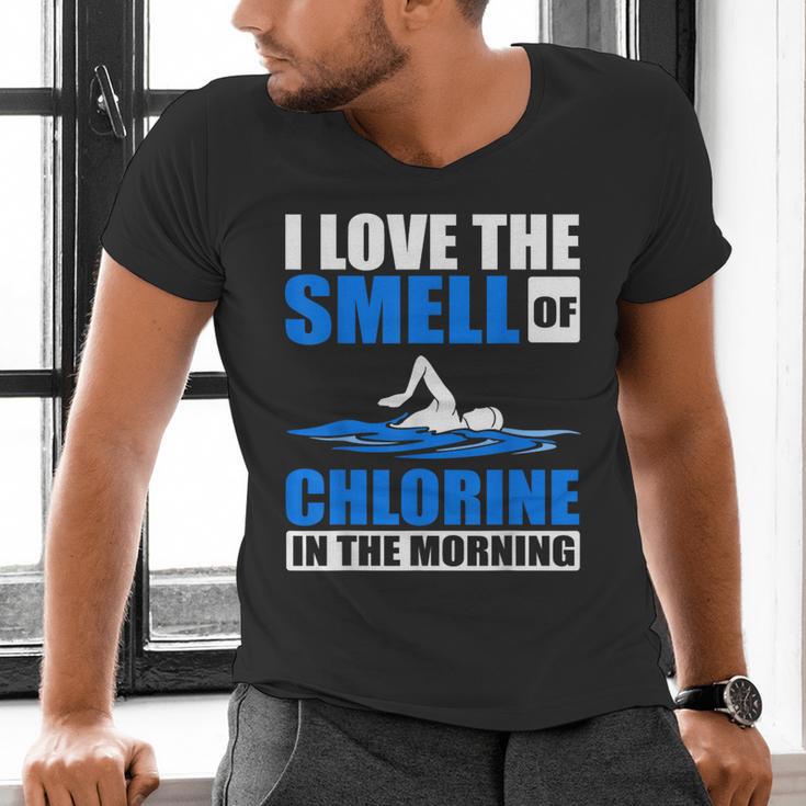Cool Swimming Art Men Women Swimmer Swim Lover Pool Chlorine Men's V-Neck T-Shirt Cool Swimming Art Men Women Swimmer Swim Lover Pool Chlorine Men's V-Neck T-Shirt
