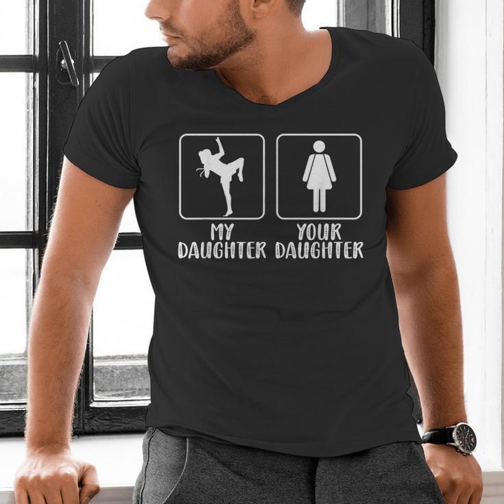 My Daughter Muay Thai Mom Muay Thai Mother Muay Thai Mama Men's V-Neck T-Shirt My Daughter Muay Thai Mom Muay Thai Mother Muay Thai Mama Men's V-Neck T-Shirt