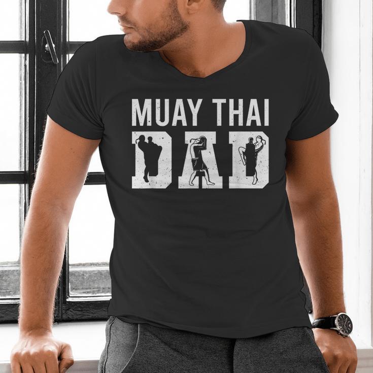 Muay Thai Martial Arts Combat Sport Sayings Men's V-Neck T-Shirt