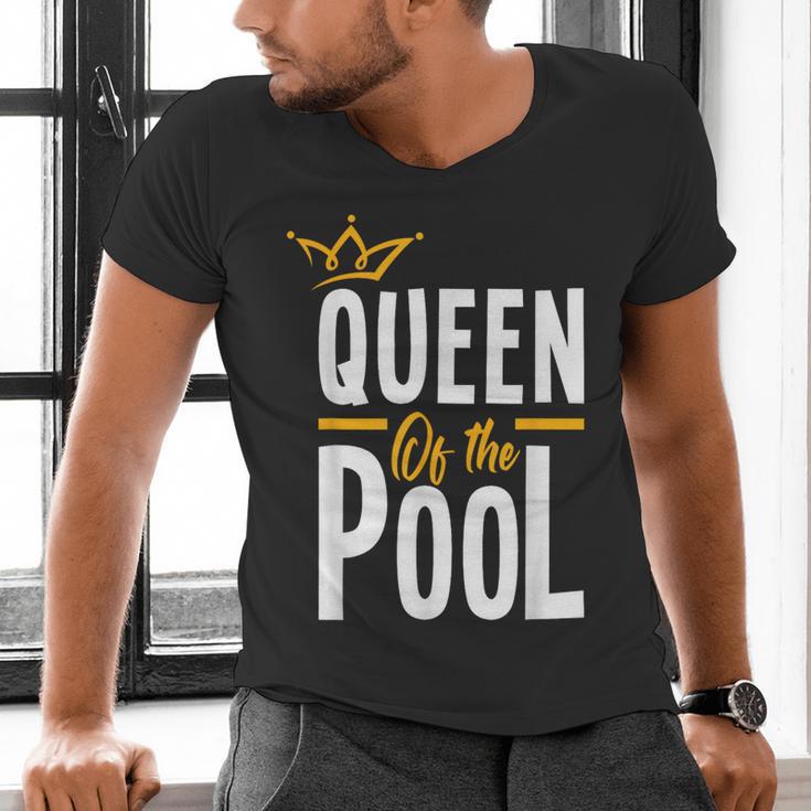 Queen Of The Pool Swimmers Swimming Swimmer Men's V-Neck T-Shirt