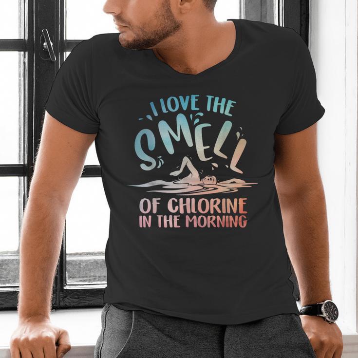 Swimmer Art For Men Women Swim Team Coach Swimming Men's V-Neck T-Shirt Swimmer Art For Men Women Swim Team Coach Swimming Men's V-Neck T-Shirt
