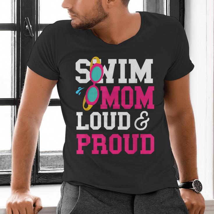 Swimming Swimmer Swim Mom Men's V-Neck T-Shirt