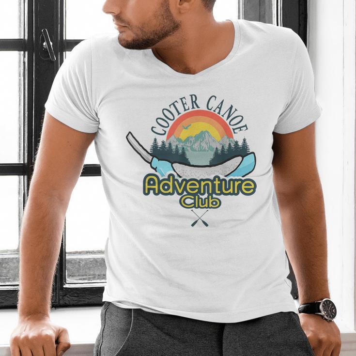 Cooter Canoe Purewick Nursing ICU ED ER Med Surg Nurse Men's V-Neck T-Shirt