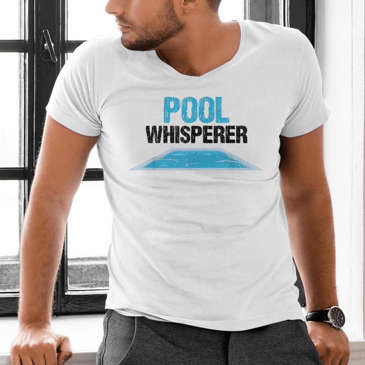 Pool Guy For Swimming Pool Boy And Pool Cleaner Men's V-Neck T-Shirt Pool Guy For Swimming Pool Boy And Pool Cleaner Men's V-Neck T-Shirt