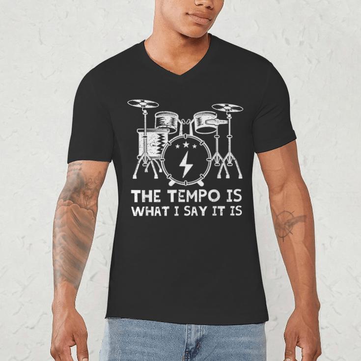 Best Drum For Men Women Drummer Drum Kit Drumming Men's V-Neck T-Shirt Best Drum For Men Women Drummer Drum Kit Drumming Men's V-Neck T-Shirt