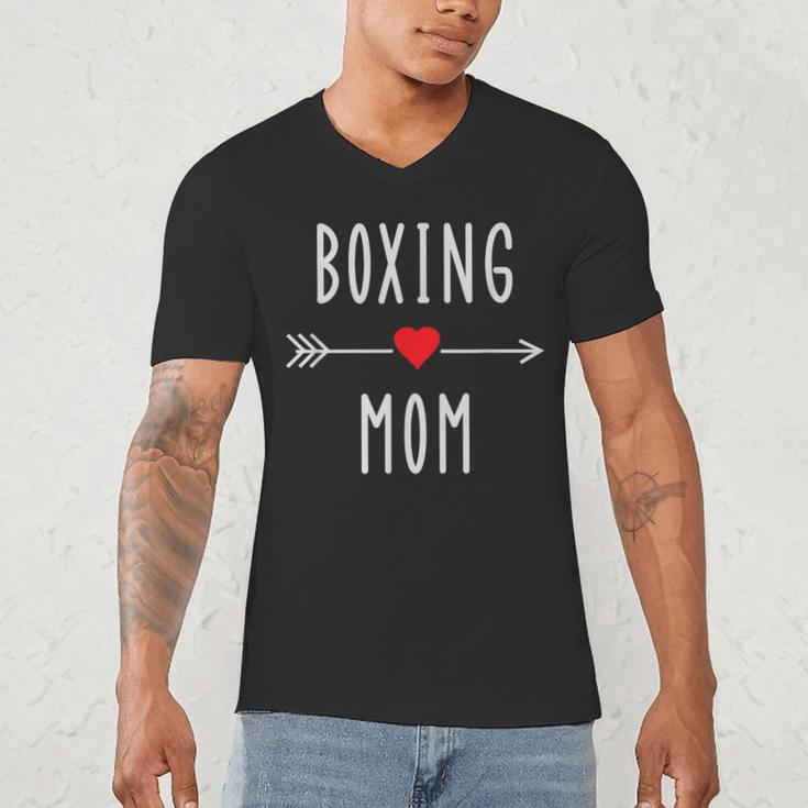 Boxing Mom Boxing MMA Muay Thai Mom Men's V-Neck T-Shirt