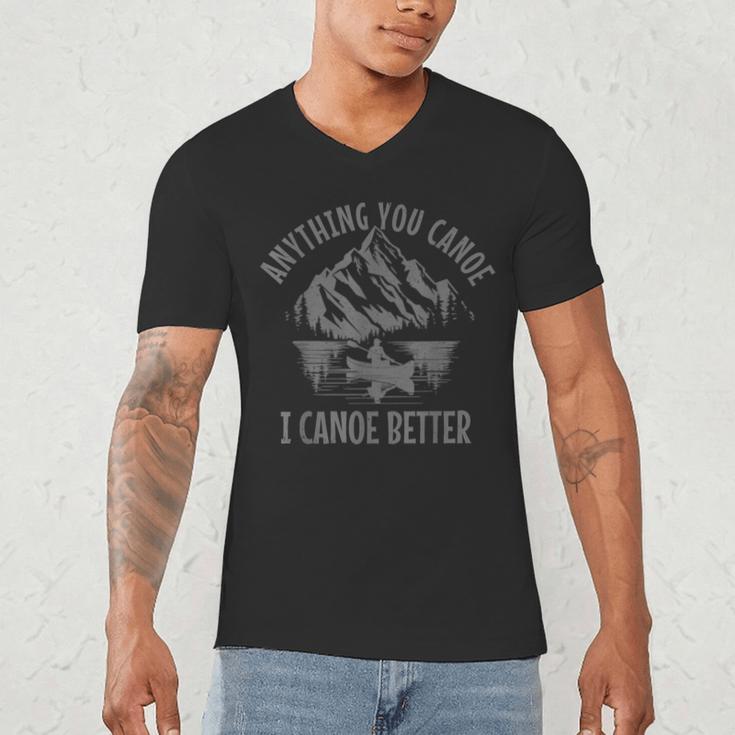 Canoe Canoeing Men's V-Neck T-Shirt