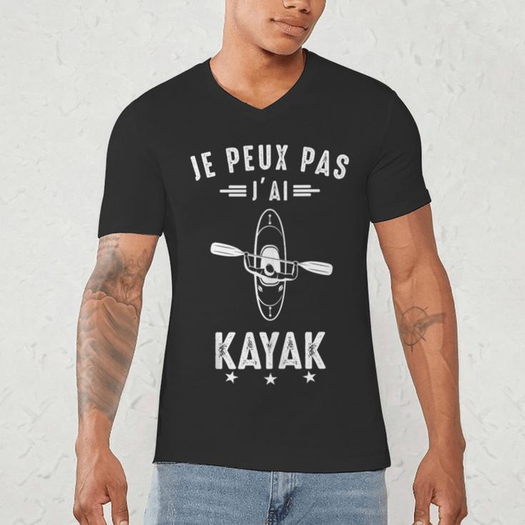 Kayak I Canoe Canoe Sleeveless Men's V-Neck T-Shirt