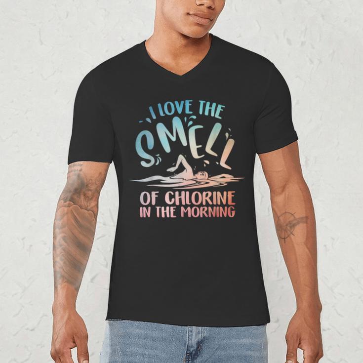 Swimmer Art For Men Women Swim Team Coach Swimming Men's V-Neck T-Shirt Swimmer Art For Men Women Swim Team Coach Swimming Men's V-Neck T-Shirt