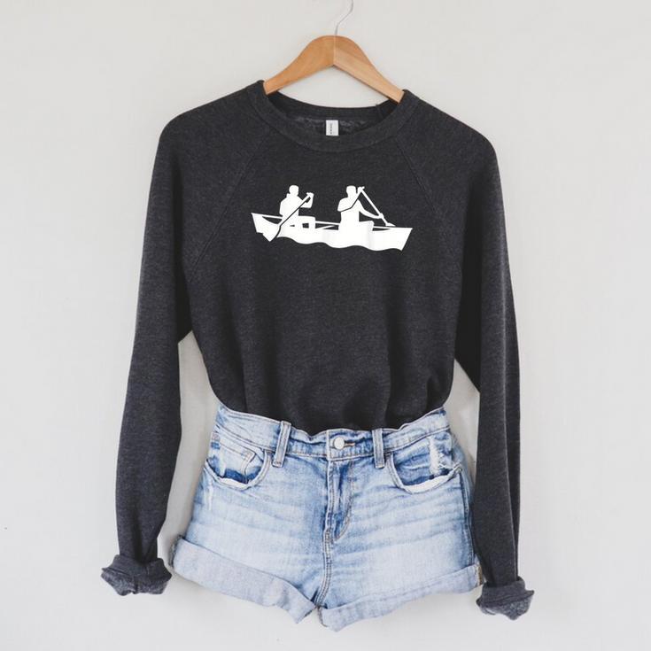 Canoe Paddlers Raglan Sleeve Sweatshirt Canoe Paddlers Raglan Sleeve Sweatshirt
