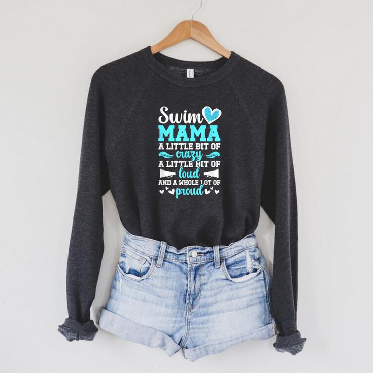 Swim Mama Proud Swimming Mom Of A Swimmer Mother Swim Mom Raglan Sleeve Sweatshirt Swim Mama Proud Swimming Mom Of A Swimmer Mother Swim Mom Raglan Sleeve Sweatshirt