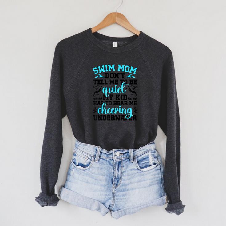 Swim Mom Swimming Mama Of A Swimmer Mom Swim Mother Raglan Sleeve Sweatshirt Swim Mom Swimming Mama Of A Swimmer Mom Swim Mother Raglan Sleeve Sweatshirt