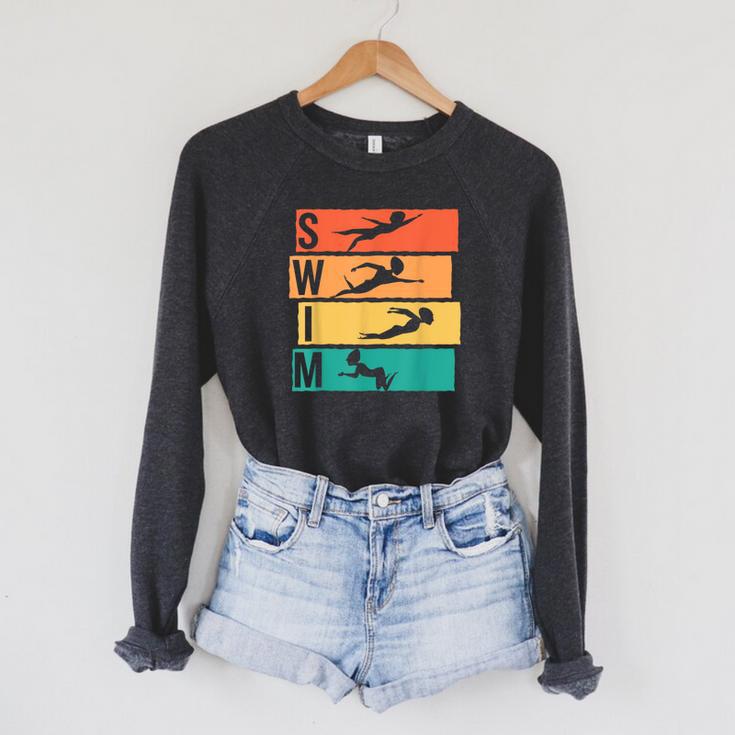 Swimming Swim Raglan Sleeve Sweatshirt