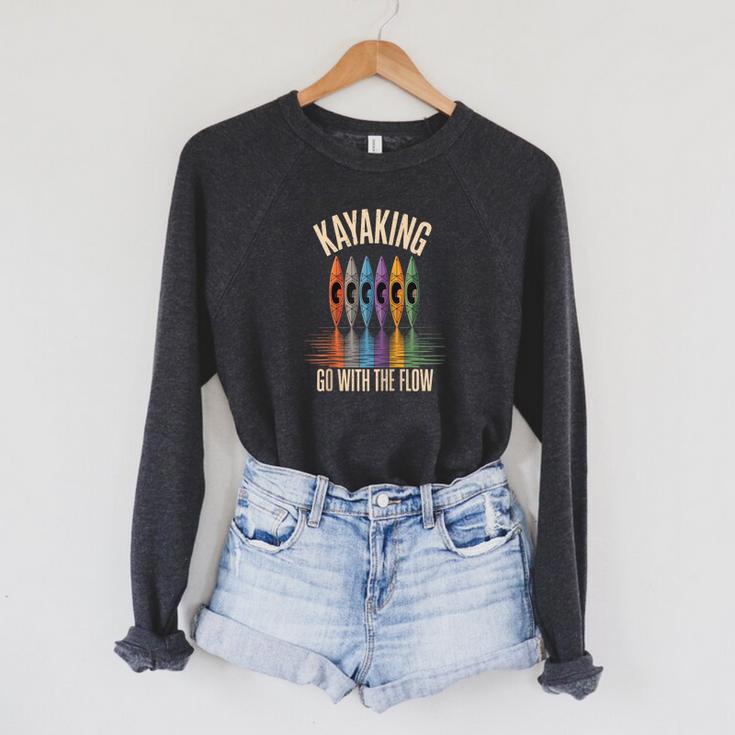 Kayak And Canoe Lake Fun Raglan Baseball Tee Raglan Sleeve Sweatshirt