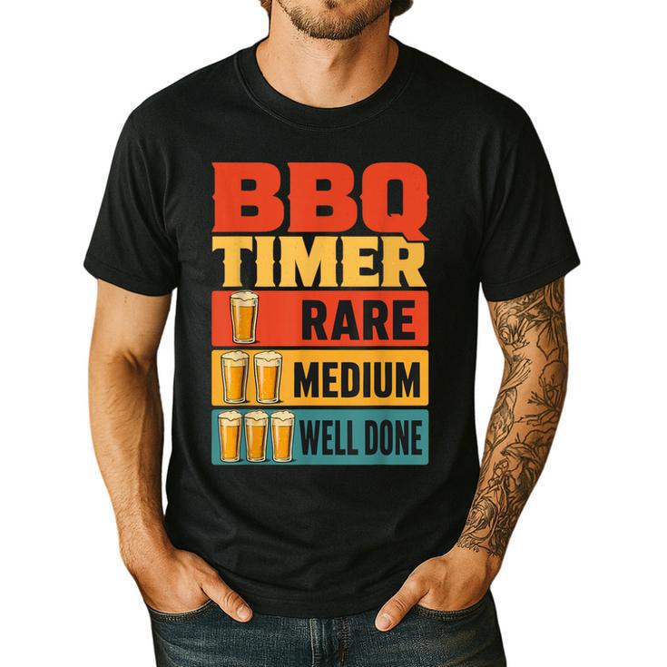 BBQ Dad Griller Weekend Barbecue Men's Casual T-Shirt